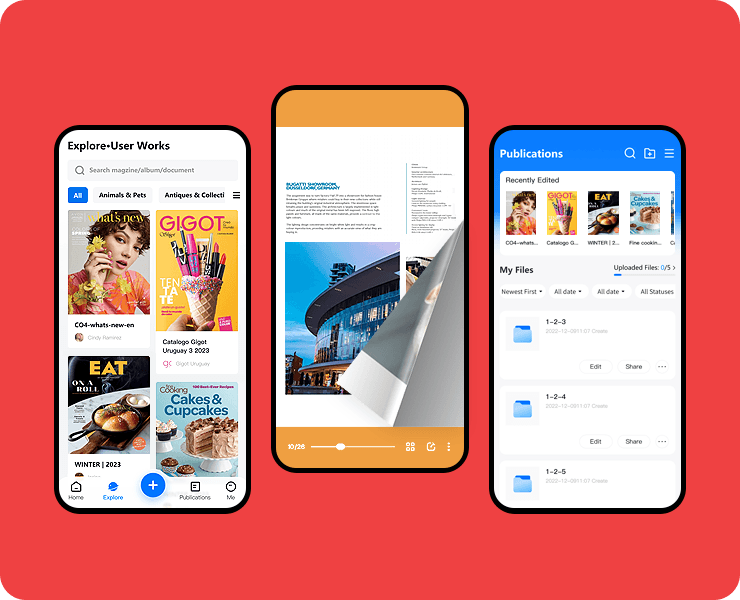 Work Anywhere on Mobile App fliphtml5